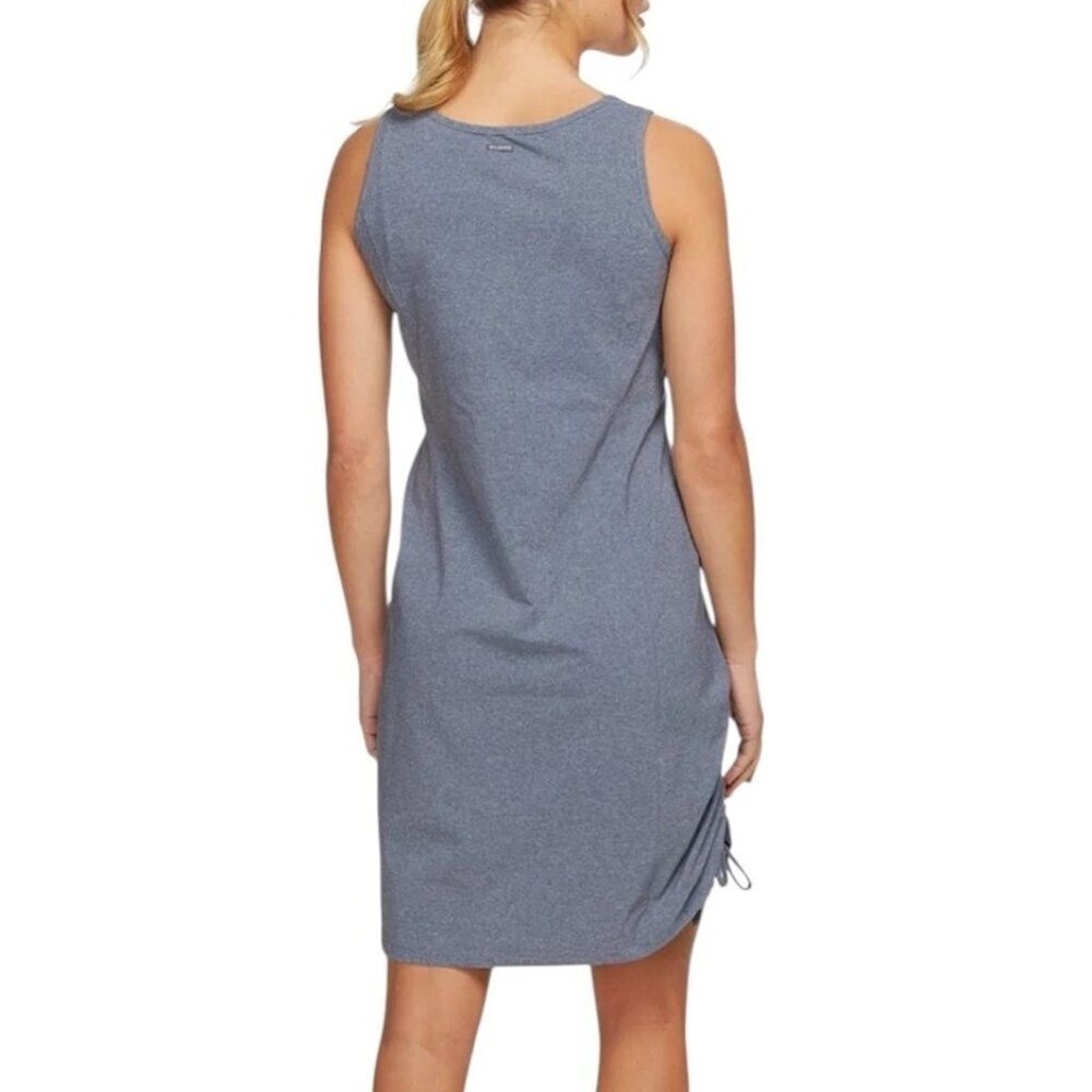 NEW Columbia Women's L Active Ruched Sleeveless Mini Dress G1627 - Picture 2 of 12